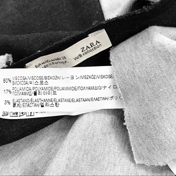 Zara w&b collection gray top - Picture 5 of 5